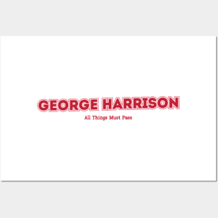 George Harrison All Things Must Pass Posters and Art